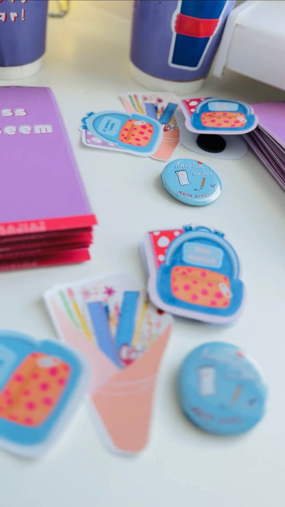 Backpack Magnetic Bookmark