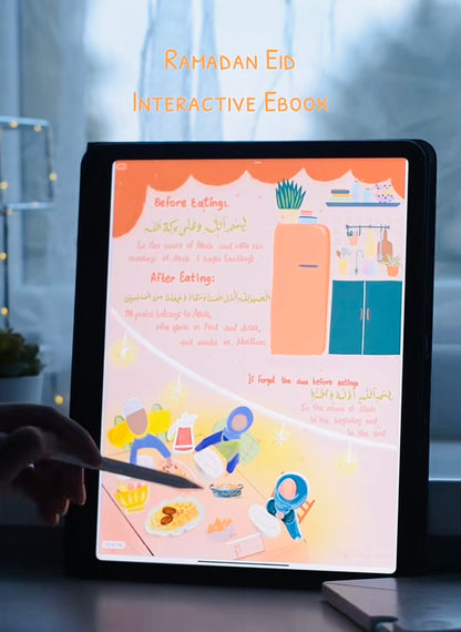 Ramadan Eid Interactive/ Clickable ebook. Islamic interactive book [Digital Download]