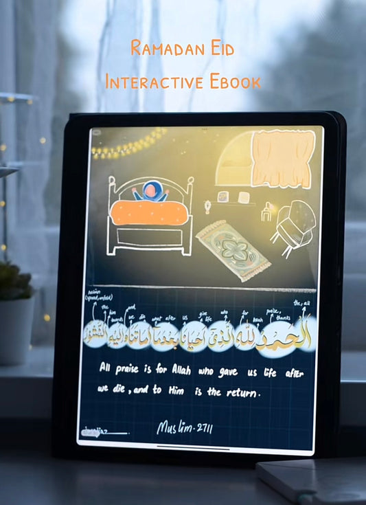 Ramadan Eid Interactive/ Clickable ebook. Islamic interactive book [Digital Download]