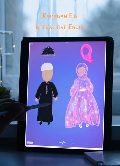 Ramadan Eid Interactive/ Clickable ebook. Islamic interactive book [Digital Download]