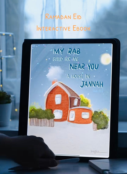 Ramadan Eid Interactive/ Clickable ebook. Islamic interactive book [Digital Download]