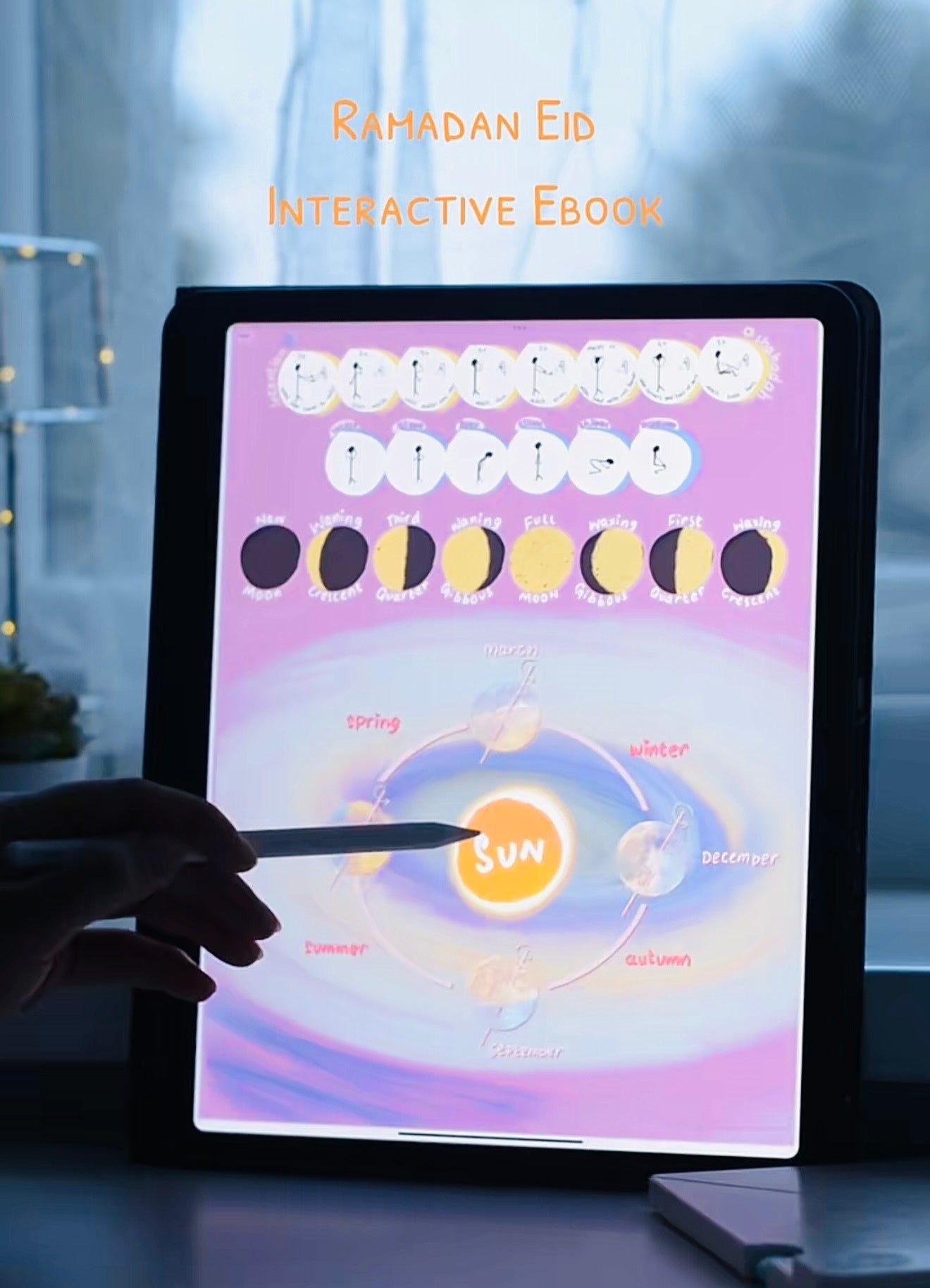 Ramadan Eid Interactive/ Clickable ebook. Islamic interactive book [Digital Download]