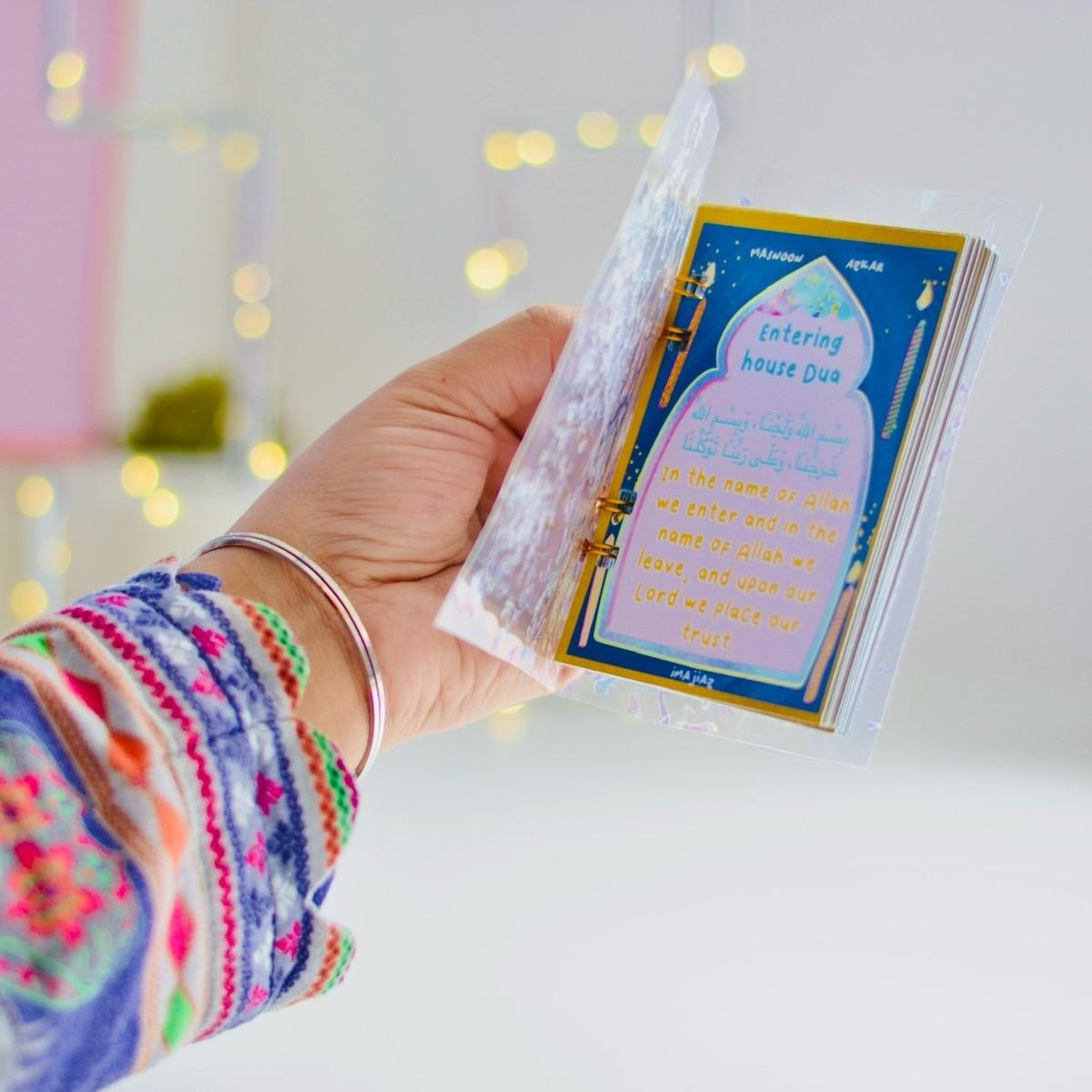 Daily Masnoon Dua cute booklet. Islamic mini booklet. IMAJIAZ.