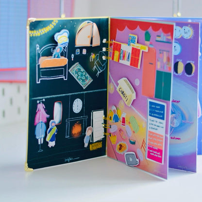 Islamic Activity book, Daily Duas interactive book. IMAJIAZ