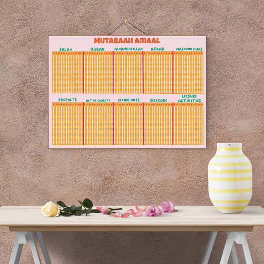 Islamic Intentional Routine Checklist Year Template [digital file only]