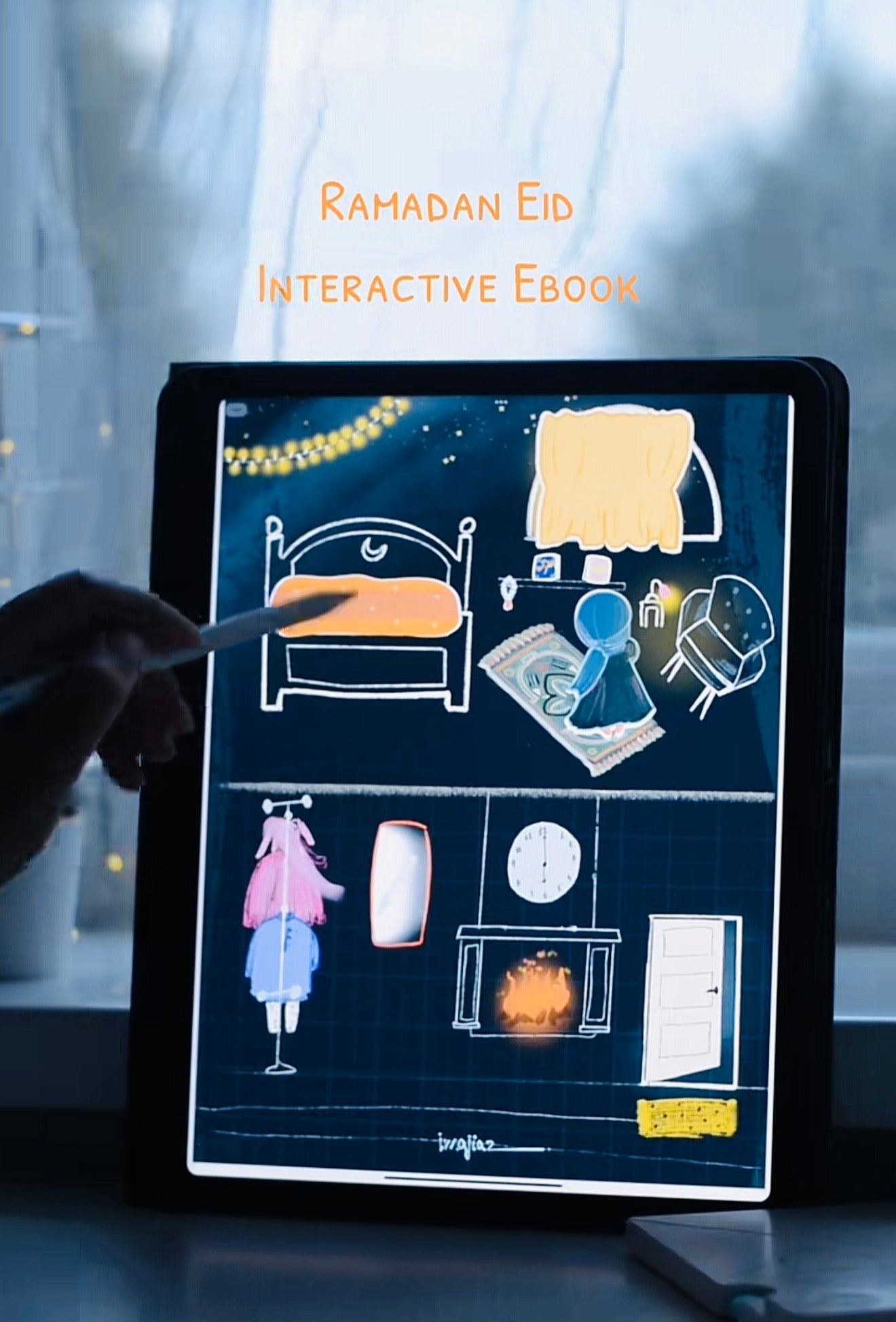 Ramadan Eid Interactive/ Clickable ebook. Islamic interactive book [Digital Download]