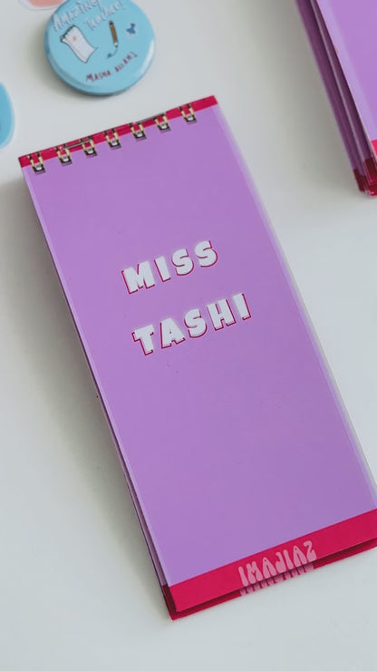 Teacher’s end of year notepad